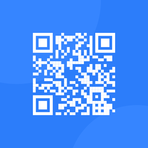 A QR code to https://www.frontendmentor.io/